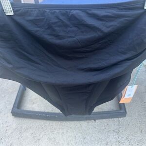 Women's Black Swim Bottom